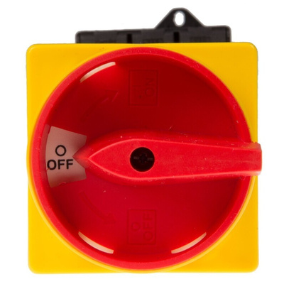 RS PRO 3P Pole DIN Rail Isolator Switch - 100A Maximum Current, 45kW Power Rating, IP65