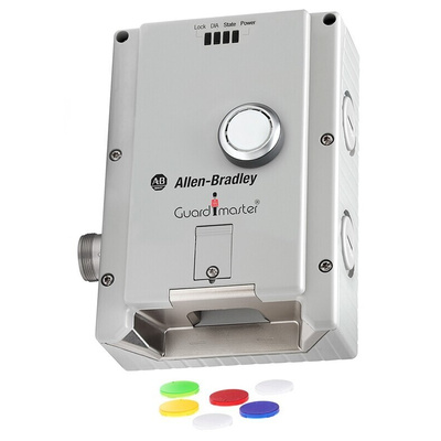 Allen Bradley Guardmaster 442G Series Solenoid Interlock Switch, Power to Unlock, 5 → 24V dc, Actuator Included