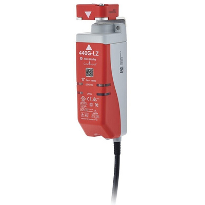 Allen Bradley Guardmaster 440G-LZ Series Solenoid Interlock Switch, Power to Lock, 24V dc, Actuator Included
