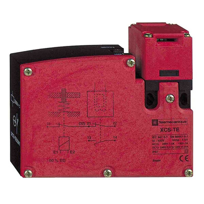 Telemecanique Sensors XCST Series Safety Switch, 1NC/1NO