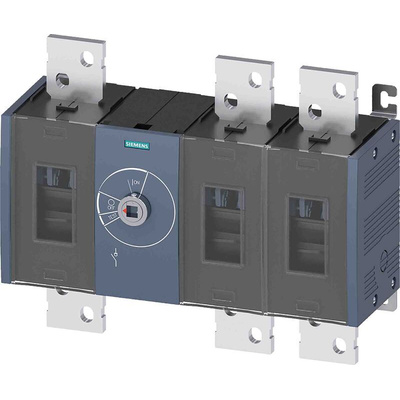 Siemens Switch Disconnector, 3 Pole, 1000A Max Current, 1000A Fuse Current