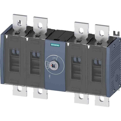 Siemens Switch Disconnector, 4 Pole, 500A Max Current