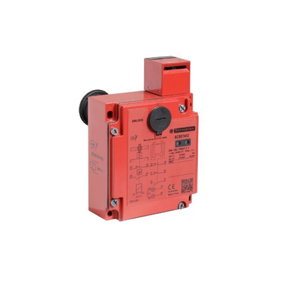 Telemecanique Sensors XCS Series Solenoid Interlock Switch, 2NC/1NO