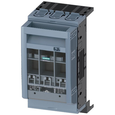 Siemens Fuse Switch Disconnector, 3 Pole, 160A Max Current