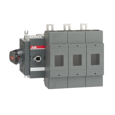 ABB Fuse Switch Disconnector, 3 Pole, 400A Fuse Current