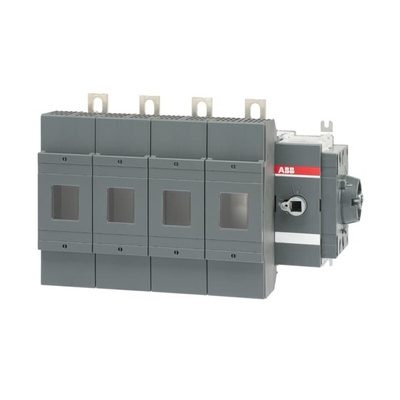 ABB Fuse Switch Disconnector, 4 Pole, 315A Fuse Current