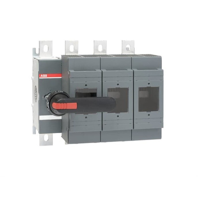 ABB Fuse Switch Disconnector, 3 Pole, 800A Fuse Current