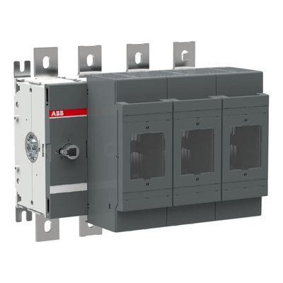 ABB Fuse Switch Disconnector, 4 Pole, 800A Fuse Current