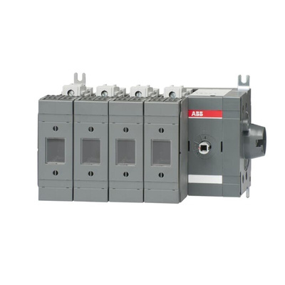 ABB Fuse Switch Disconnector, 4 Pole, 60A Fuse Current
