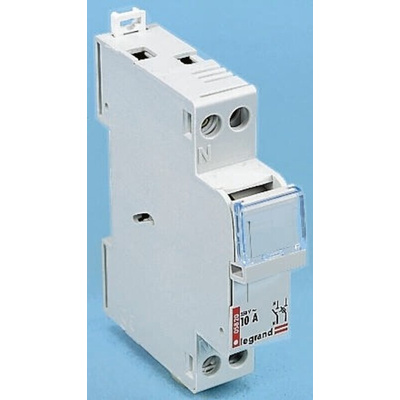 Legrand Fuse Switch Disconnector, SP + N Pole, 10A Max Current