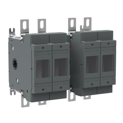 ABB Fuse Switch Disconnector, 4 Pole, 200A Fuse Current