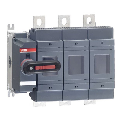 ABB Fuse Switch Disconnector, 3 Pole, 250A Max Current, 250A Fuse Current