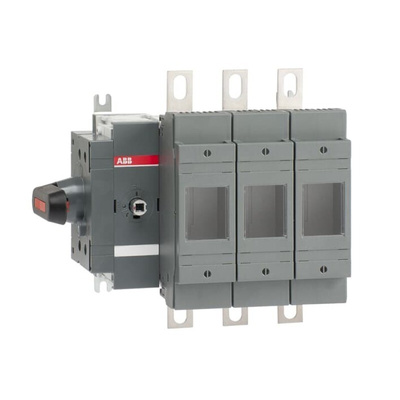 ABB Fuse Switch Disconnector, 3 Pole, 200A Max Current, 200A Fuse Current