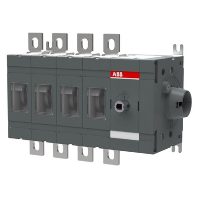ABB Switch Disconnector, 4 Pole, 250A Max Current, 250A Fuse Current