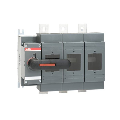 ABB Fuse Switch Disconnector, 3 Pole, 800A Max Current, 800A Fuse Current