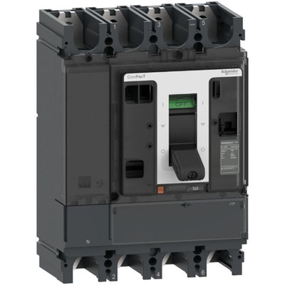 Schneider Electric Switch Disconnector, 4 Pole, 400A Fuse Current