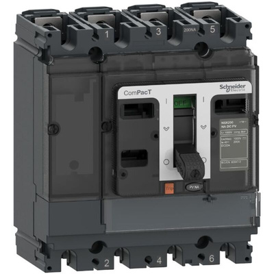 Schneider Electric Switch Disconnector, 4 Pole, 100A Fuse Current
