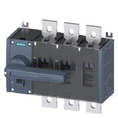 Siemens Switch Disconnector, 3 Pole, 500A Max Current, 500A Fuse Current