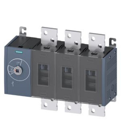 Siemens Switch Disconnector, 3 Pole, 1250A Max Current, 1250A Fuse Current
