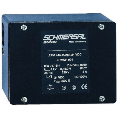 Schmersal AZM 415 Series Solenoid Interlock Switch, Power to Unlock, 110V ac