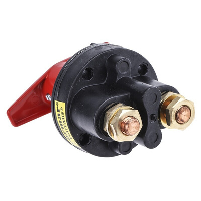 RS PRO Panel Mount Battery Isolator Switch - 315A Maximum Current, IP65