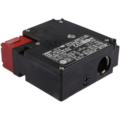 Omron D4NL Series Solenoid Interlock Switch, Power to Lock, 24V dc