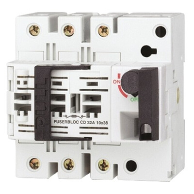 Socomec Fuse Switch Disconnector, 3 Pole, 25A Max Current