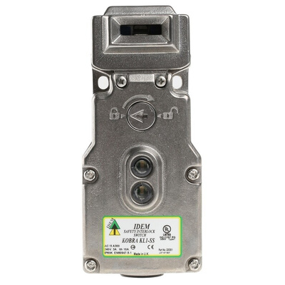 IDEM KL1-SS Series Solenoid Interlock Switch, Power to Unlock, 24V ac/dc