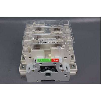 Socomec Fuse Switch Disconnector, 3 Pole, 100A Max Current, 100A Fuse Current