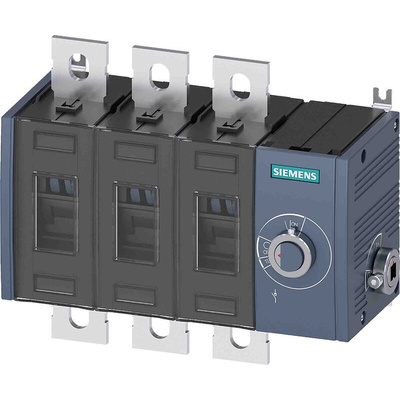 Siemens Switch Disconnector, 3 Pole, 400A Max Current, 400A Fuse Current