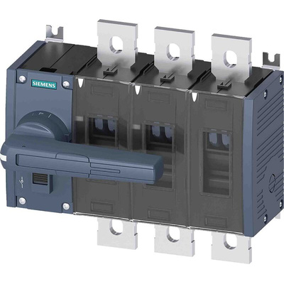Siemens Switch Disconnector, 3 Pole, 800A Max Current, 800A Fuse Current