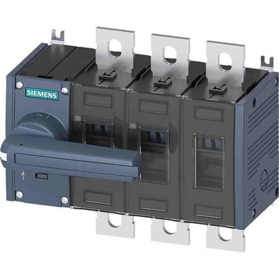 Siemens Switch Disconnector, 3 Pole, 400A Max Current