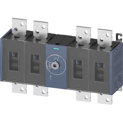 Siemens Switch Disconnector, 4 Pole, 1000A Max Current