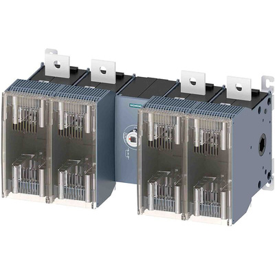 Siemens Fuse Switch Disconnector, 4 Pole, 800A Max Current