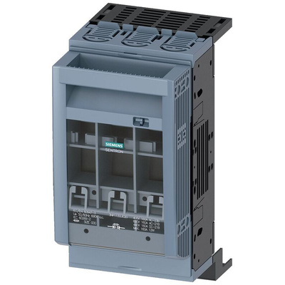 Siemens Fuse Switch Disconnector, 3 Pole, 160A Max Current