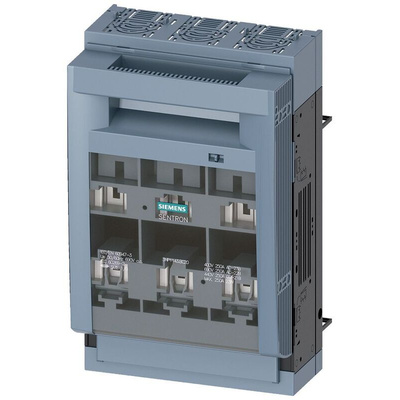 Siemens Fuse Switch Disconnector, 3 Pole, 250A Max Current