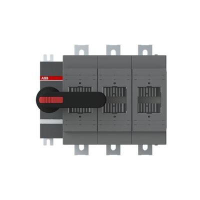 ABB Fuse Switch Disconnector, 3 Pole, 630A Fuse Current