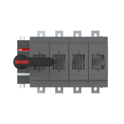ABB Fuse Switch Disconnector, 4 Pole, 630A Fuse Current