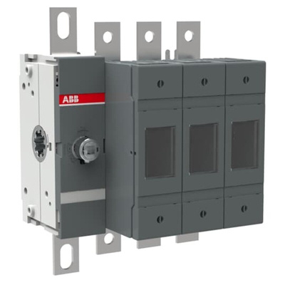 ABB Fuse Switch Disconnector, 4 Pole, 160A Fuse Current