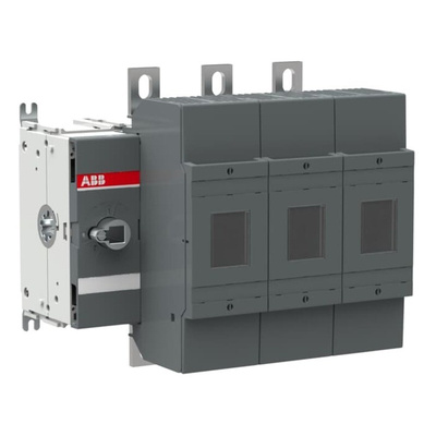 ABB Fuse Switch Disconnector, 3 Pole, 315A Fuse Current