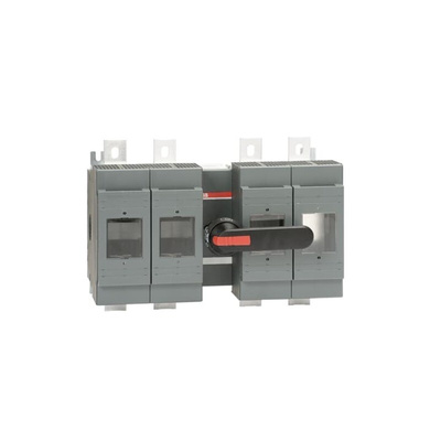 ABB Fuse Switch Disconnector, 4 Pole, 800A Fuse Current