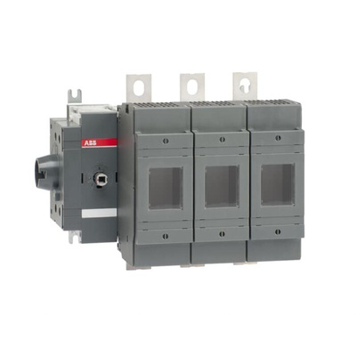 ABB Fuse Switch Disconnector, 3 Pole, 250A Fuse Current