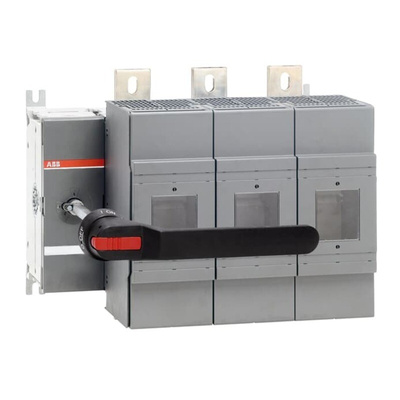 ABB Fuse Switch Disconnector, 3 Pole, 1.25kA Fuse Current