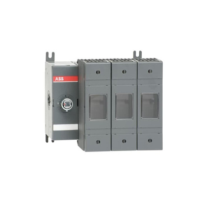 ABB Fuse Switch Disconnector, 3 Pole, 125A Fuse Current