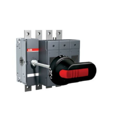 ABB Fuse Switch Disconnector, 4 Pole, 100A Fuse Current