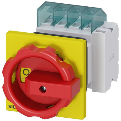 Siemens Switch Disconnector, 3 Pole, 16A Max Current, 16A Fuse Current