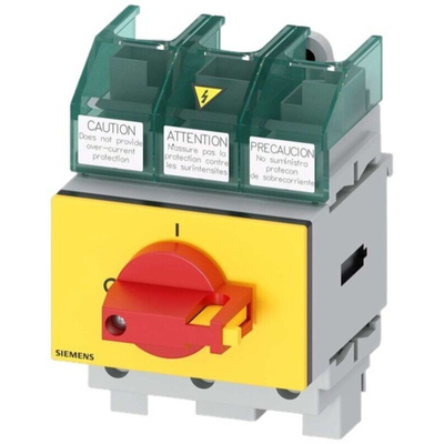 Siemens Switch Disconnector, 3 Pole, 63A Max Current, 63A Fuse Current