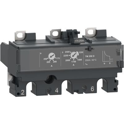 Schneider Electric Fuse Switch Disconnector, 3 Pole, 250A Max Current, 250A Fuse Current