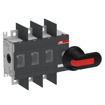 ABB Fuse Switch Disconnector, 3 Pole, 200A Fuse Current