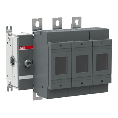 ABB Fuse Switch Disconnector, 3 Pole, 250A Fuse Current